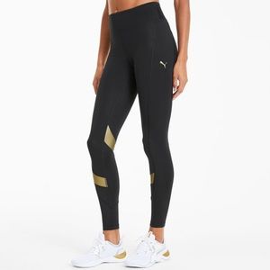 NEW Puma Metal Splash Eclipse Women's Training Workout Tights Size XS